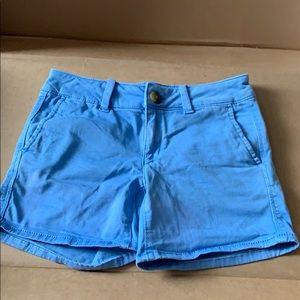 Soft blue MIDI  Cargo shorts AE